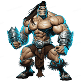 Buff Warrior Design - HeatPressNation