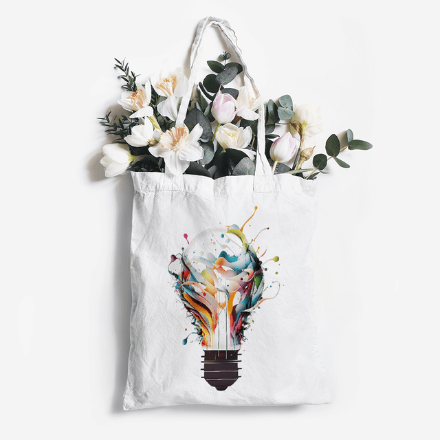 Wavy Color Lightbulb Design - HeatPressNation