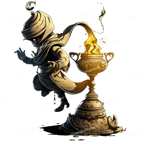 Genie Floating Design - HeatPressNation