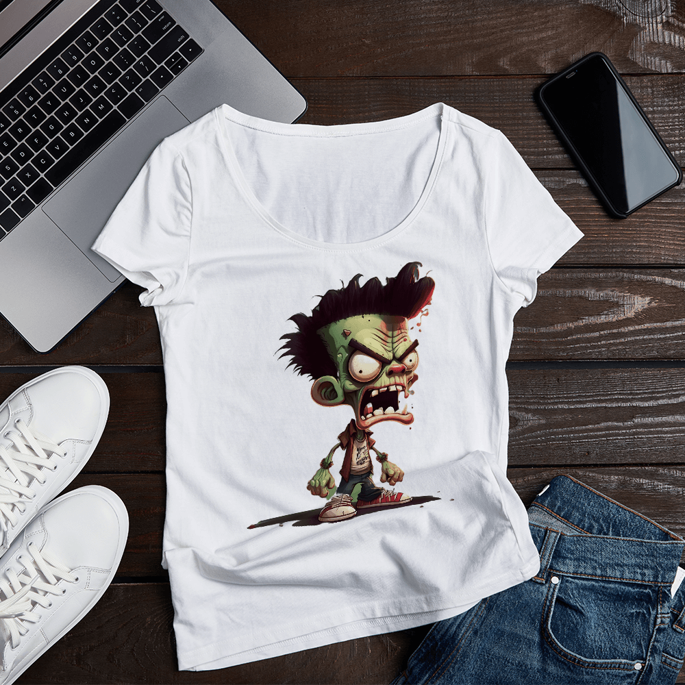 Angry Zombie Design - HeatPressNation