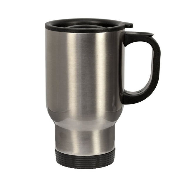 HPN SubliCraft 14 oz. Sublimation Stainless Steel Travel Mug - 24 per Case - HeatPressNation