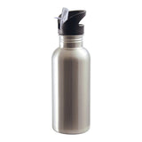HPN SubliCraft 20 oz. Straw Top Stainless Steel Sublimation Water Bottle - 48 per Case - HeatPressNation
