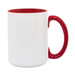 HPN ORCA Premium 15 oz. Inner + Handle Sublimation Ceramic Mug - 36 per Case - HeatPressNation