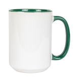 HPN ORCA Premium 15 oz. Inner + Handle Sublimation Ceramic Mug - 36 per Case - HeatPressNation