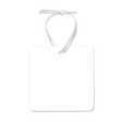 Unisub 2.75" x 2.75" Square Sublimation Aluminum Ornament - HeatPressNation