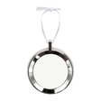 Unisub 2.99" x 3.5" Framed Round Sublimation Ornament - HeatPressNation