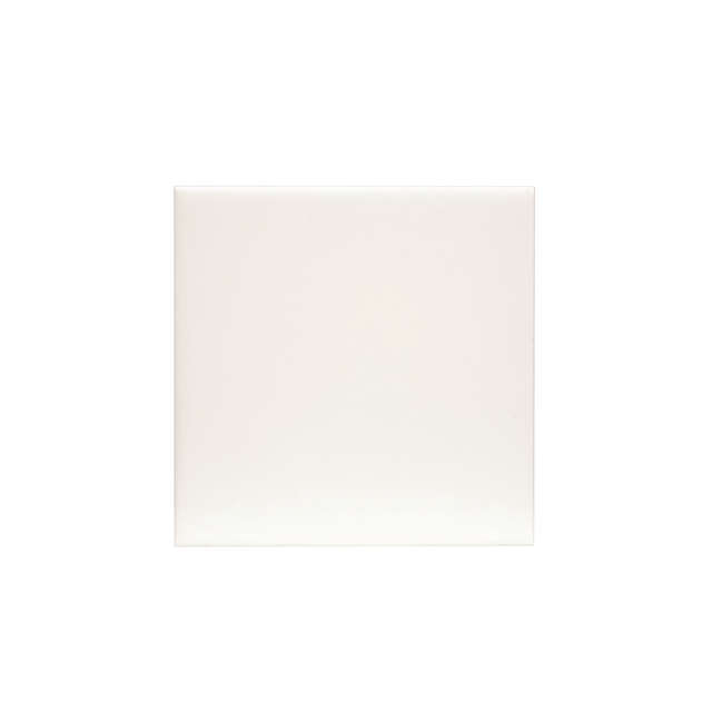 HPN SubliCraft 4.25" x 4.25" White Gloss Sublimation Ceramic Tile - 48 per Case - HeatPressNation