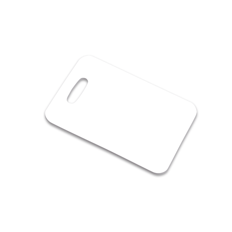 Unisub 2.75" x 4" Rectangle Sublimation FRP Bag Tag - HeatPressNation