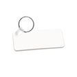 Unisub 3" x 1.25" Rectangle Sublimation FRP Keychain - HeatPressNation