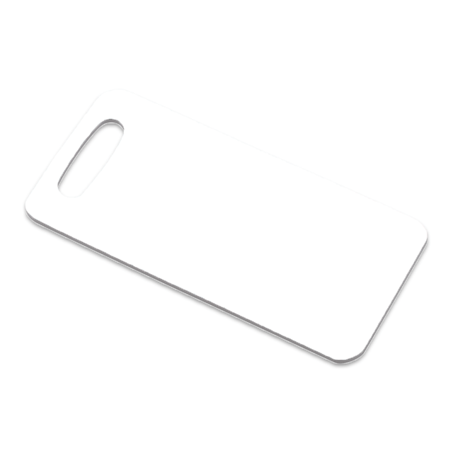 Unisub 1.75" x 3.5" Rectangle Sublimation FRP Bag Tag - HeatPressNation