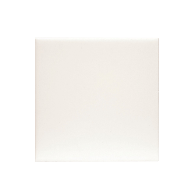 HPN SubliCraft 6" x 6" White Matte Sublimation Ceramic Tile - 36 per Case - HeatPressNation