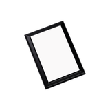 Unisub 5" x 7" Black Sublimation MDF Plaque with Ogee Edge - HeatPressNation