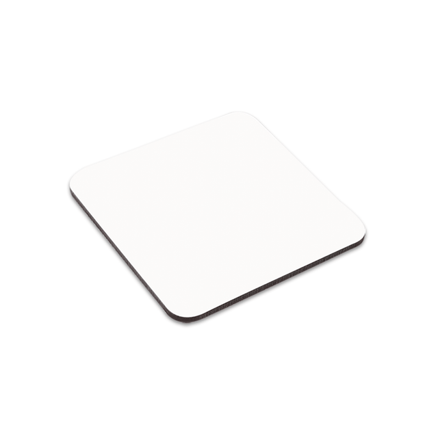 Unisub 3.75" Square Sublimation MDF Coaster with Cork Back - HeatPressNation