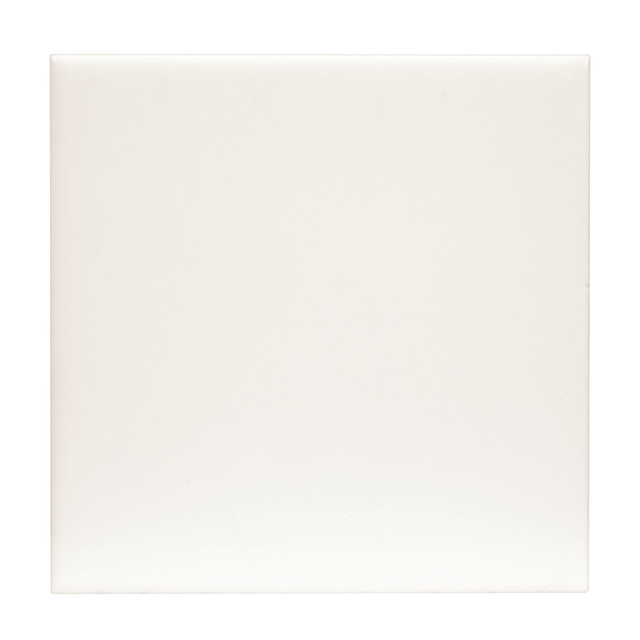 HPN SubliCraft 8" x 8" White Gloss Sublimation Ceramic Tile - 36 per Case - HeatPressNation