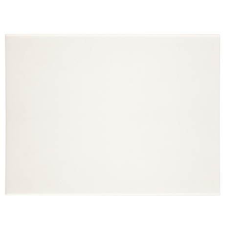 HPN SubliCraft 8" x 10" White Gloss Sublimation Ceramic Tile - 36 per Case - HeatPressNation