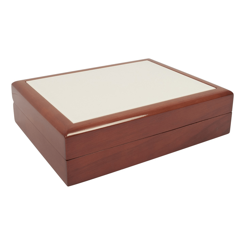 HPN SubliCraft 6" x 8" Jewelry Box - 24 per Case - HeatPressNation