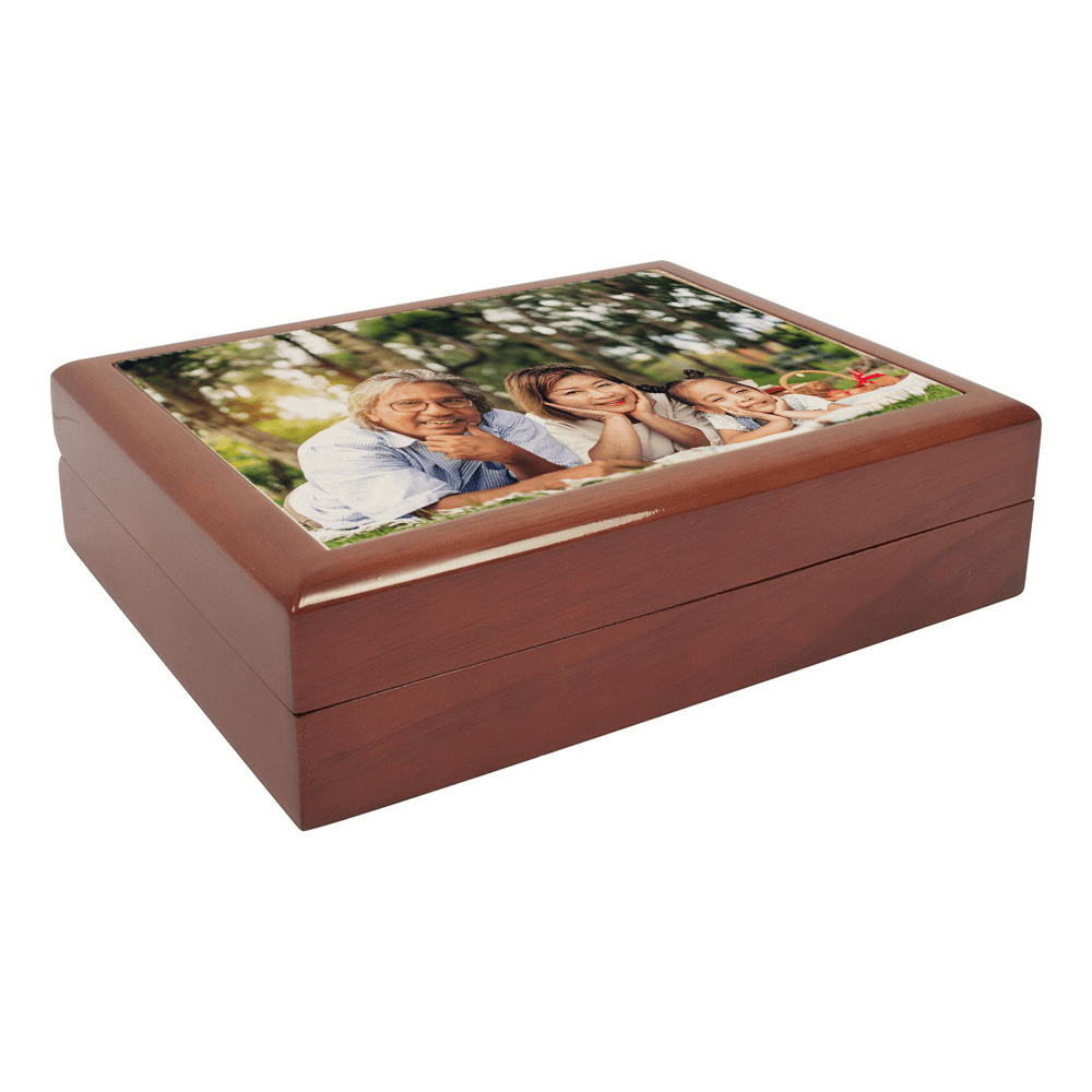 HPN SubliCraft 6" x 8" Jewelry Box - 24 per Case - HeatPressNation