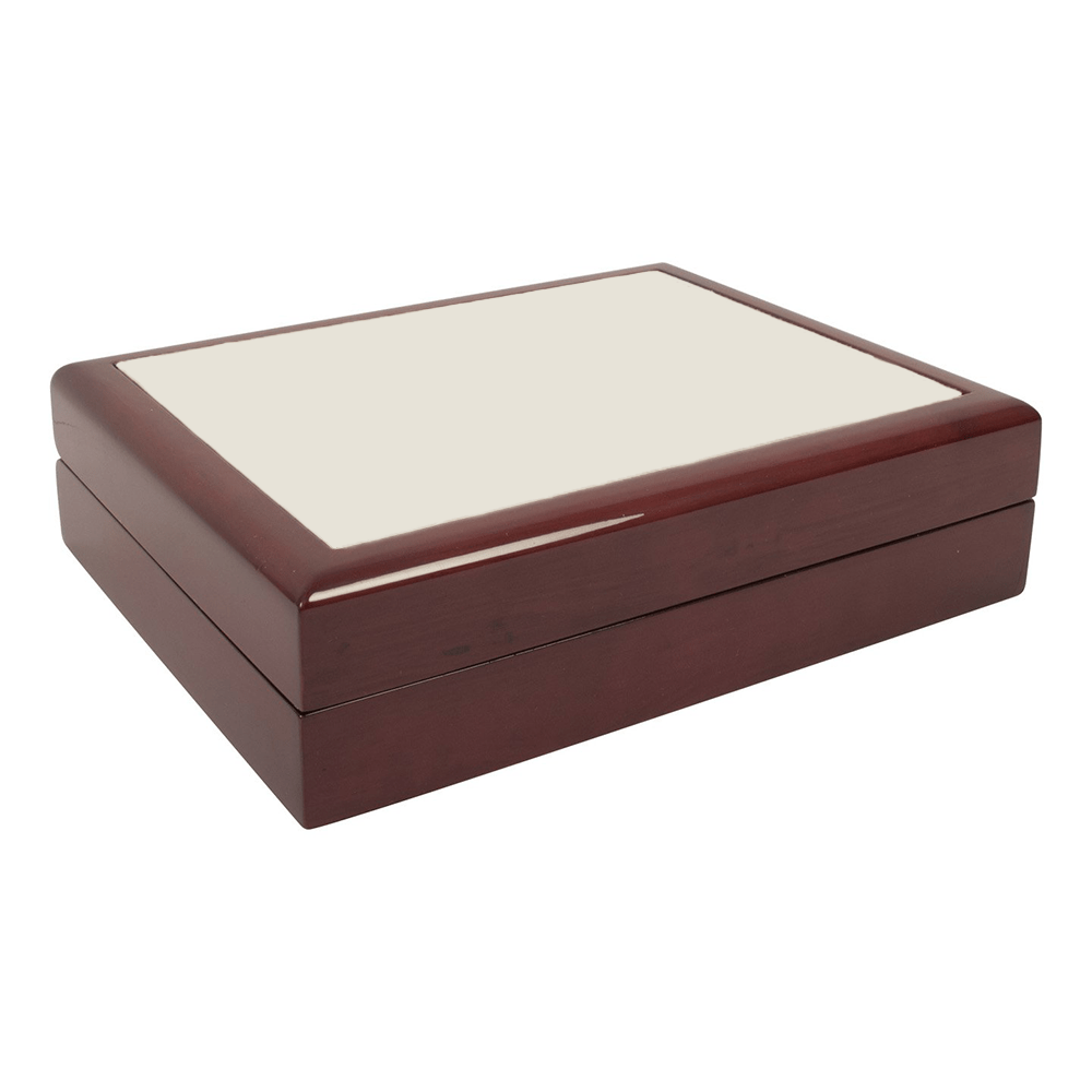 HPN SubliCraft 6" x 8" Jewelry Box - 24 per Case - HeatPressNation
