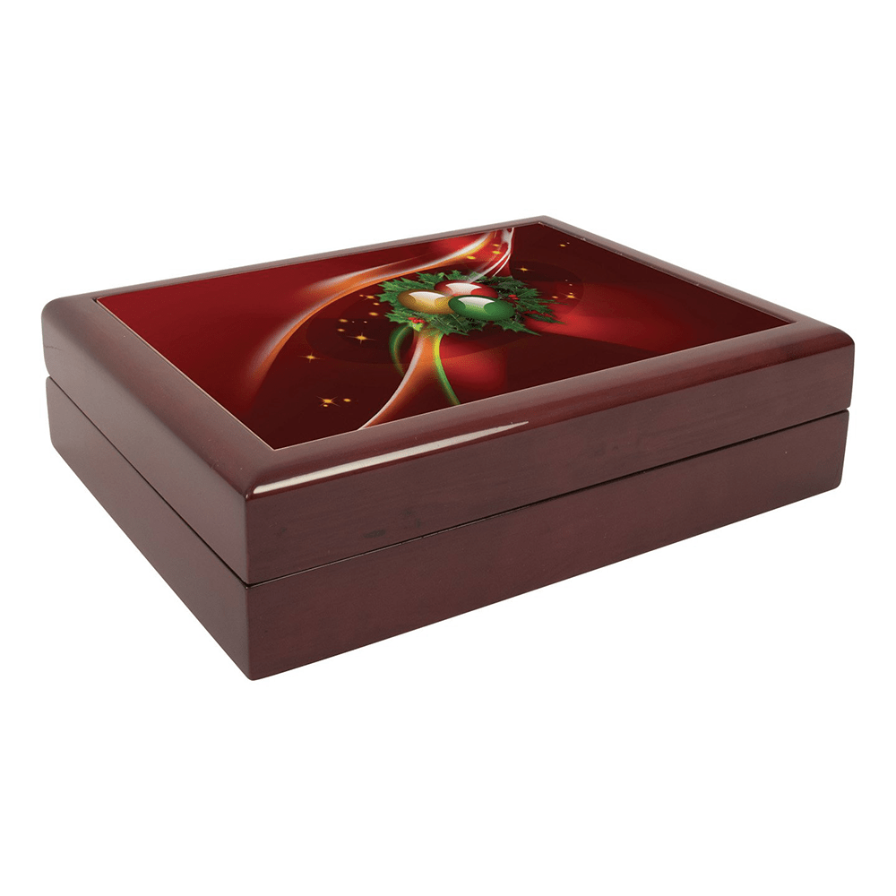 HPN SubliCraft 6" x 8" Jewelry Box - 24 per Case - HeatPressNation