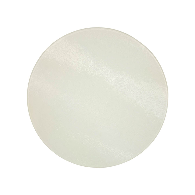 HPN SubliCraft 12" Diameter Sublimation Glass Cutting Board - 24 per Case - HeatPressNation