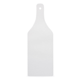 HPN SubliCraft 4.5" x 12.5" Wine Bottle Shaped Sublimation Glass Cutting Board - 48 per Case - HeatPressNation