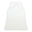 HPN SubliCraft 3" Bell Sublimation Ceramic Ornament with Hole - 100 per Case - HeatPressNation