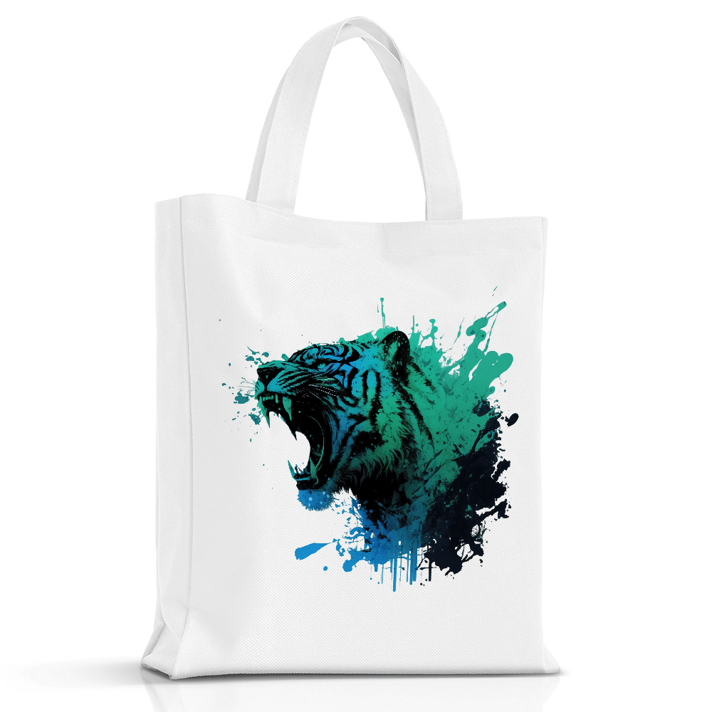 Left Tiger Head Design - HeatPressNation