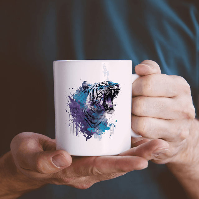 Colorful Tiger Design - HeatPressNation