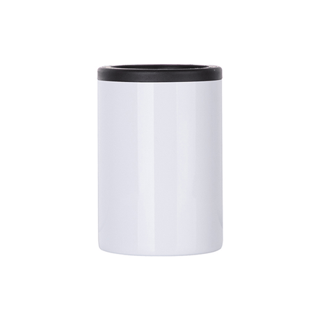 HPN SubliCraft White Sublimation Stainless Steel Can Cooler for Standard 12 oz. Cans - HeatPressNation
