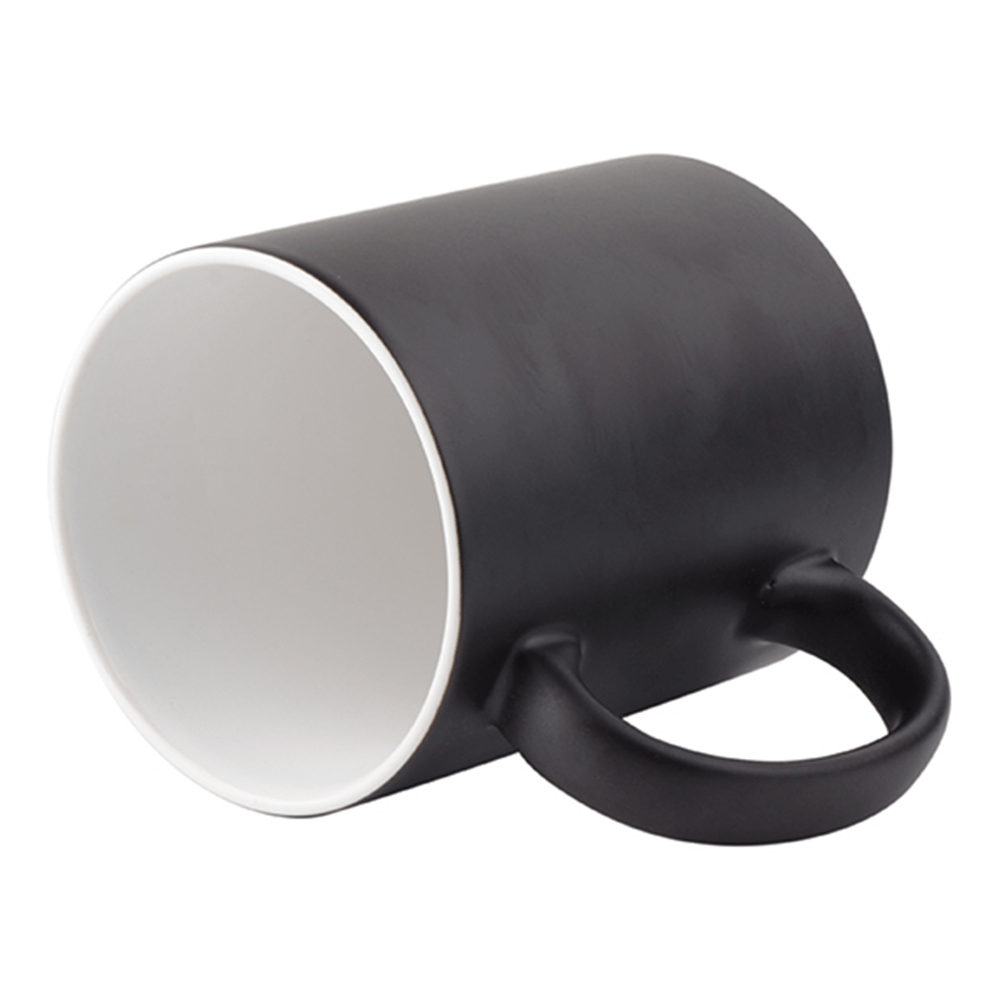HPN SubliCraft 11 oz. Matte Color Changing Sublimation Ceramic Mug - 12 per case - HeatPressNation