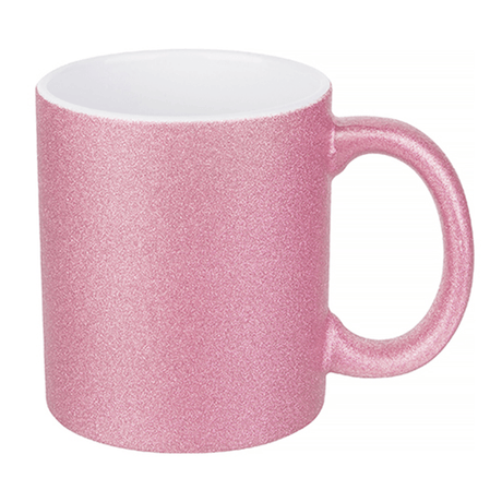 HPN SubliCraft 11 oz. Glitter Sublimation Ceramic Mug - 36 per case - HeatPressNation