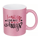 HPN SubliCraft 11 oz. Glitter Sublimation Ceramic Mug - 12 per case - HeatPressNation