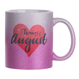 HPN SubliCraft 11 oz. Glitter Gradient Sublimation Ceramic Mug - 12 per case - HeatPressNation