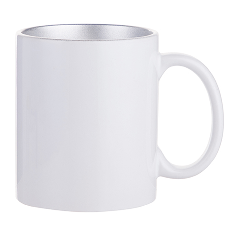 HPN SubliCraft 11 oz. Inner Sparkle Sublimation Ceramic Mug - 12 per case - HeatPressNation