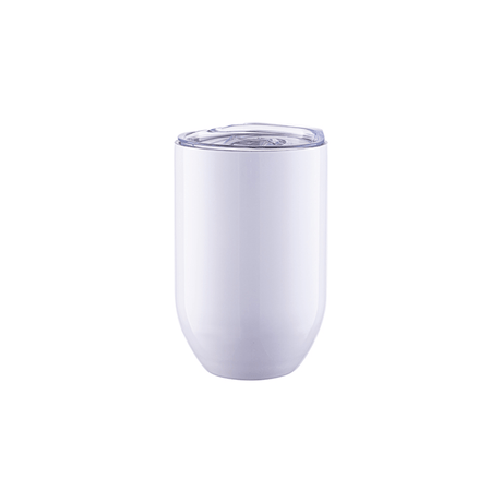 HPN SubliCraft 12 oz. Sublimation Stainless Steel Stemless Wine Tumbler Cup - HeatPressNation