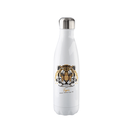 HPN SubliCraft 17 oz. Sublimation Stainless Steel Cola Shaped Bottle - HeatPressNation