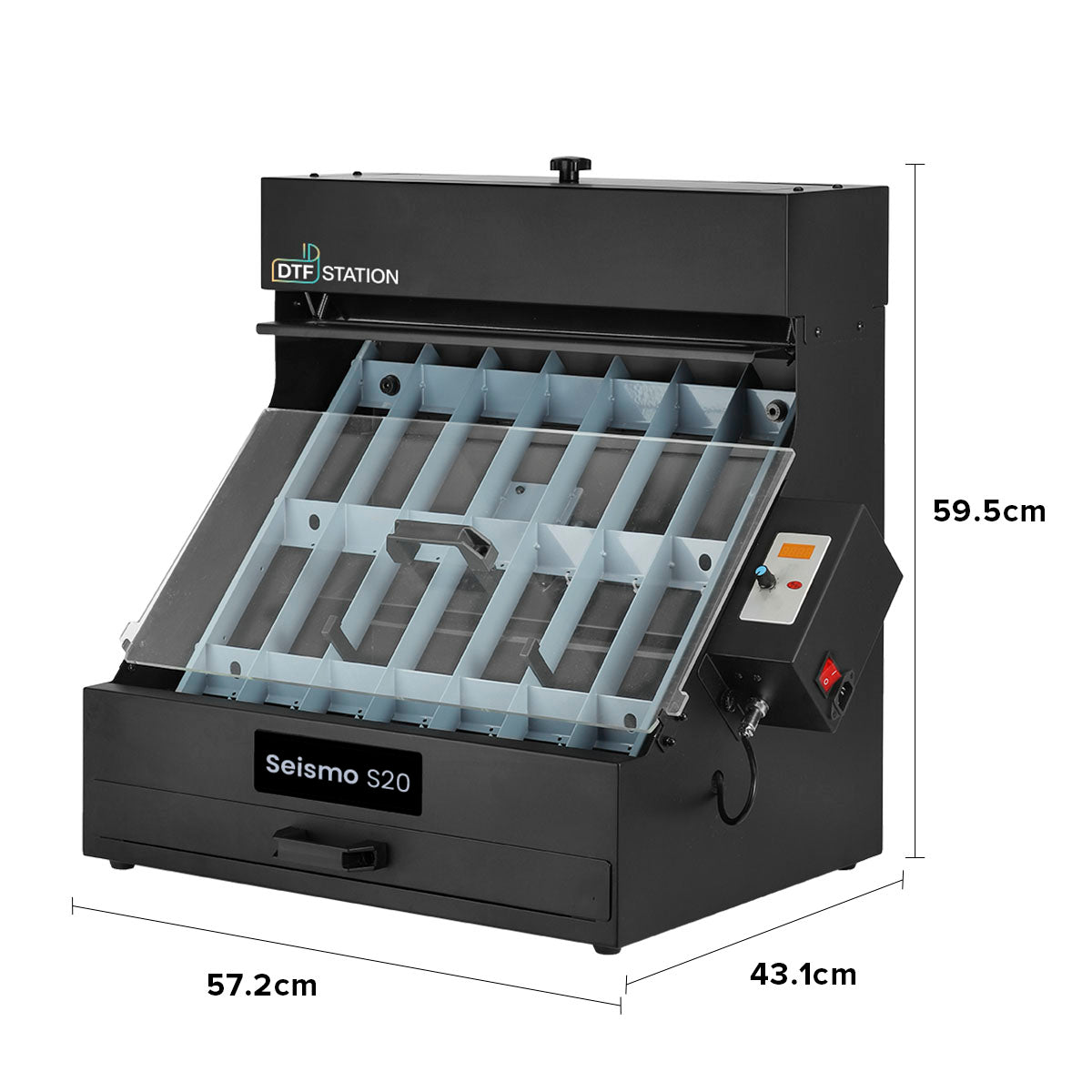 DTF Station Seismo S20 DTF Powder Station - HeatPressNation