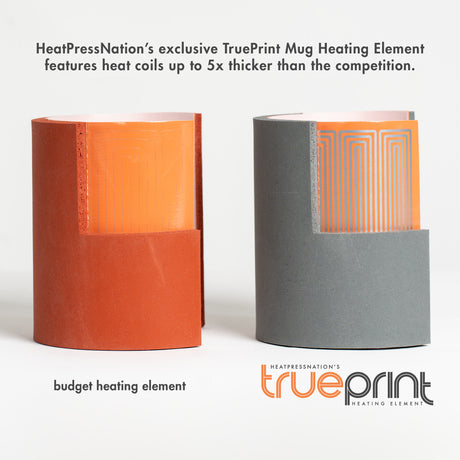 TruePrint Mug Press Heating Elements For Signature Series - HeatPressNation