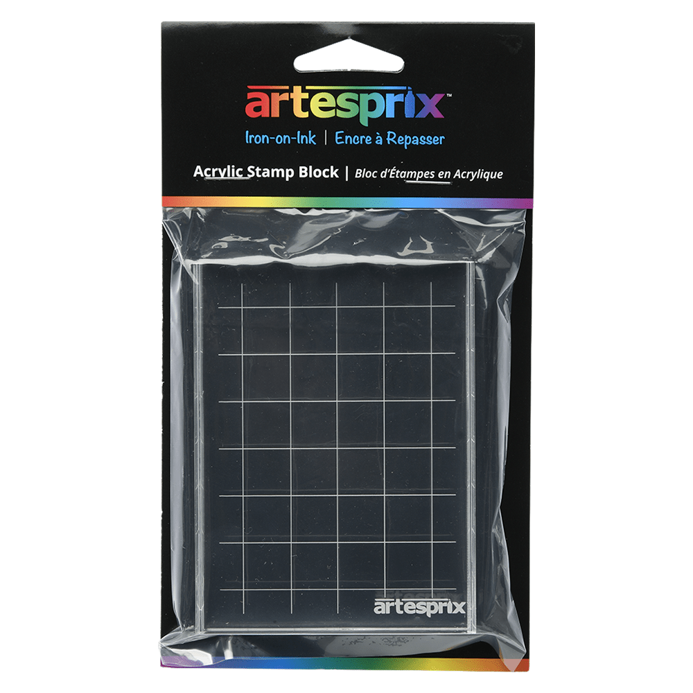 Artesprix Acrylic Sublimation Stamp Block - 3" x 3.875" - HeatPressNation