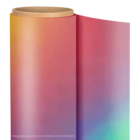 Siser HOLOGRAPHIC Heat Transfer Vinyl - 20" x 1 Foot - HeatPressNation
