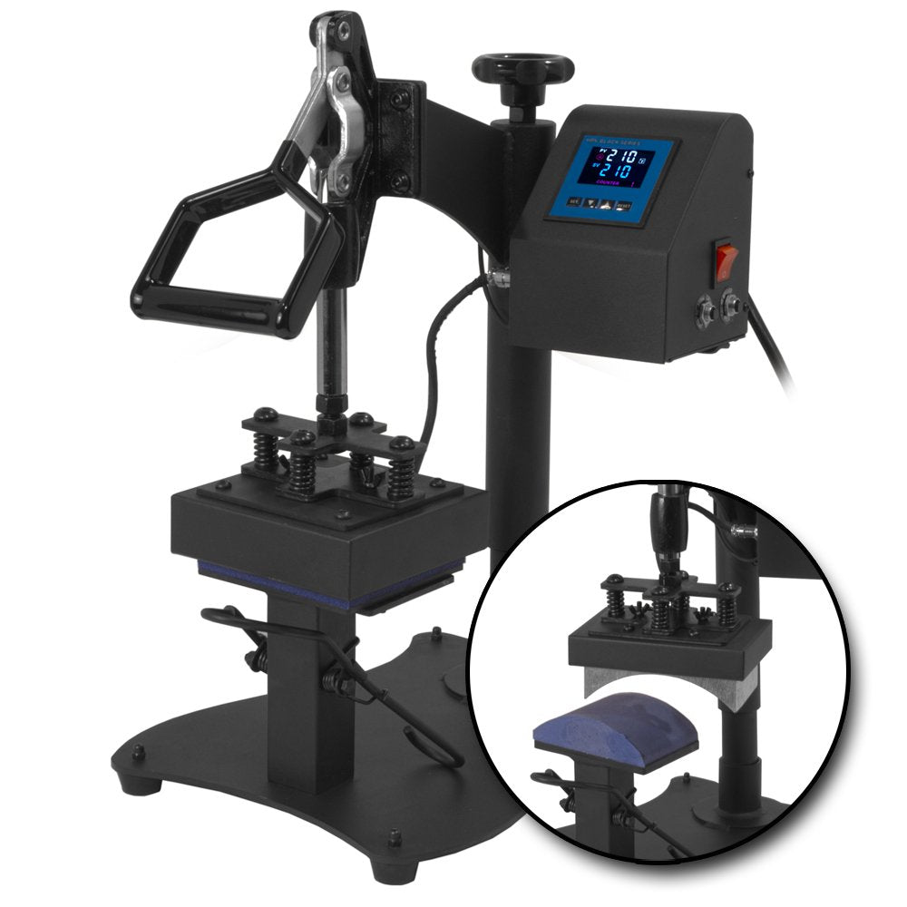 HPN Black Series Cap & Label Combo Heat Press Transfer Machine - HeatPressNation