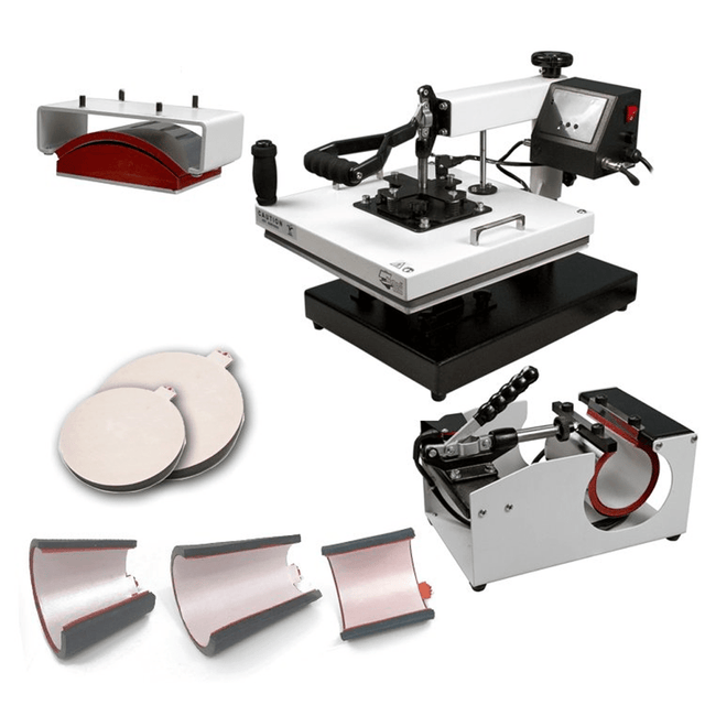 HPN Signature Series 15" x 15" 8 - in - 1 Multifunction Heat Press - HeatPressNation