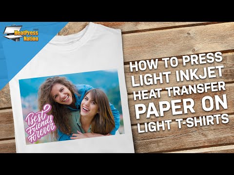 Inkjet Heat Transfer Paper Sample Pack - 8.5" x 11" - 18 Sheets