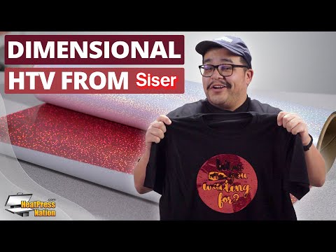 Siser HOLOGRAPHIC Heat Transfer Vinyl - 20" x 1 Foot