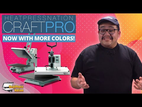 HPN CraftPro 15" x 15" Clamshell Heat Press - 220v