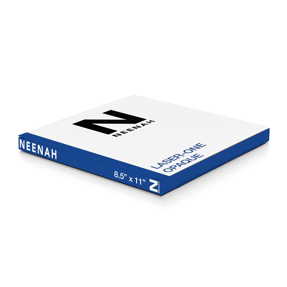 Neenah Laser 1 Opaque - 8.5" x 11" - 50 Sheets - HeatPressNation