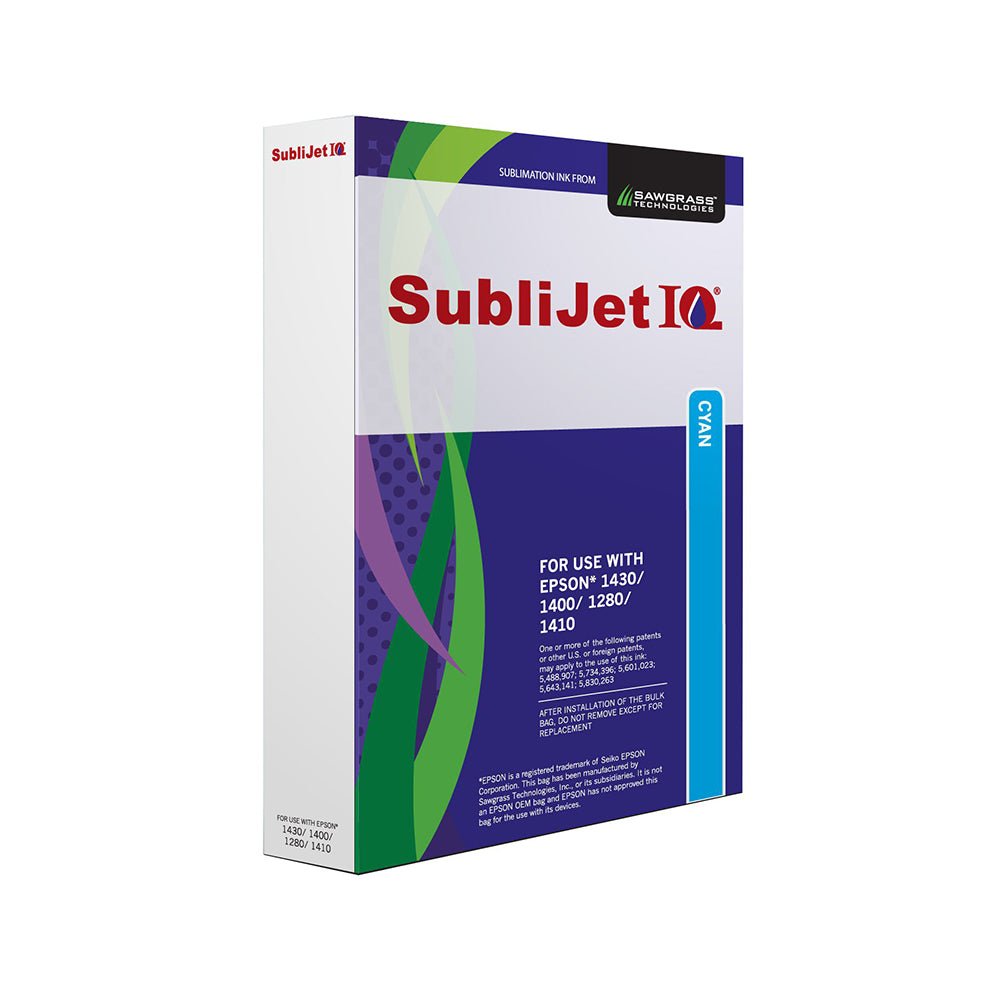 Sawgrass SubliJet IQ 1400/1430 Refill Bag - HeatPressNation
