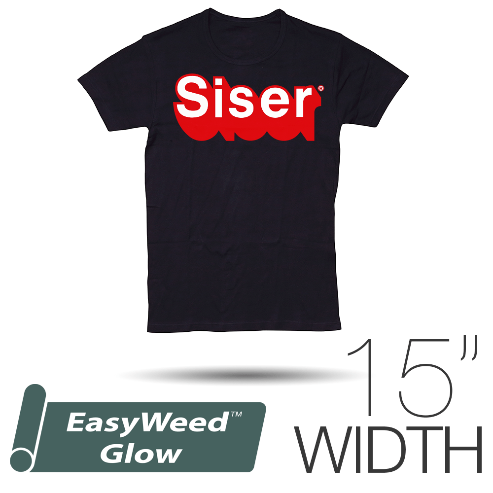 Siser EASYWEED GLOW IN THE DARK Heat Transfer Vinyl 15" - By the Yard - HeatPressNation