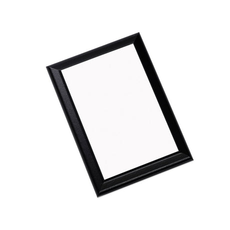 Unisub 7" x 9" Black Sublimation MDF Plaque with Ogee Edge - HeatPressNation